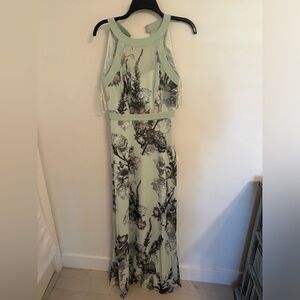 NWT Ted Baker Floral Maxi Dress. Size 1